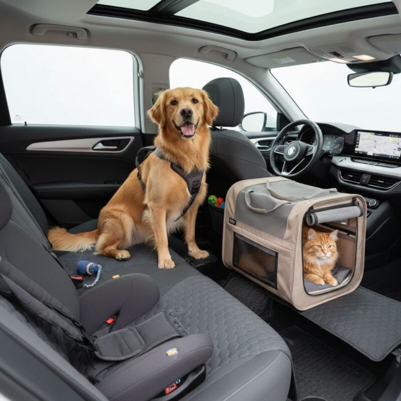 Pet-friendly car accessories