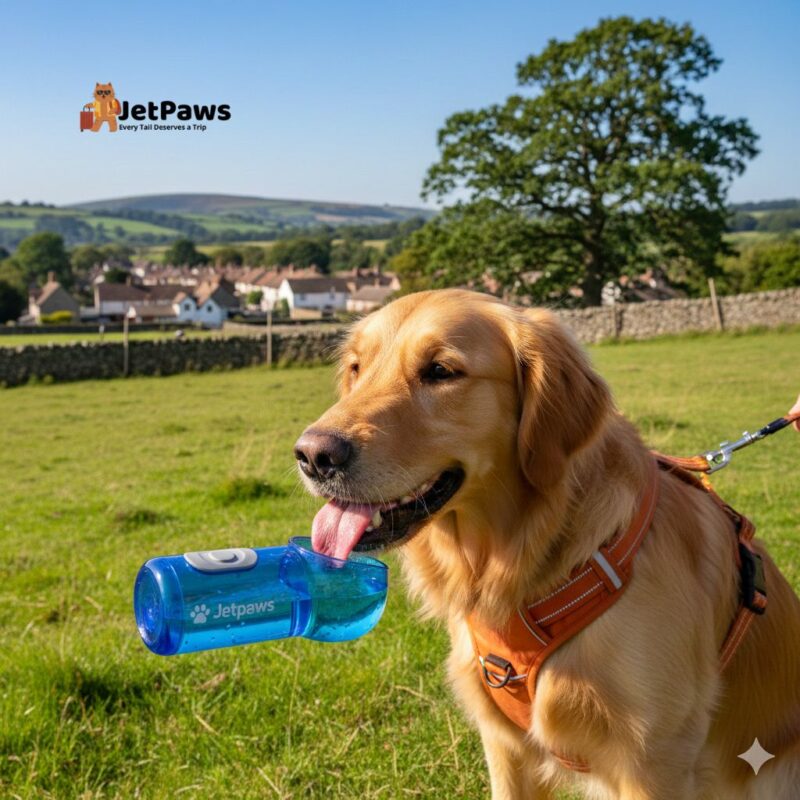 safe drinking solutions for travelling pets