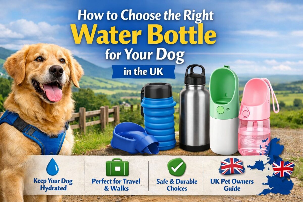 How to Choose the Right Water Bottle for Your Dog