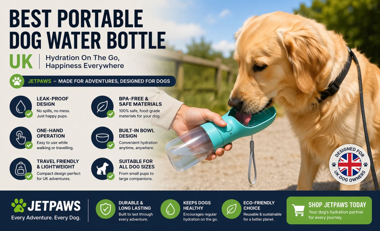 best portable dog water bottle UK